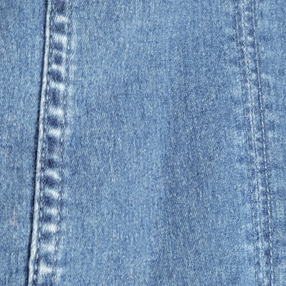Free People Denim Mini Skirt, Sz 0 - Picture 2 of 4